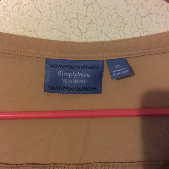 Beautiful Simply Vera Vera Wang Layered Shirt - Picture 3 of 4